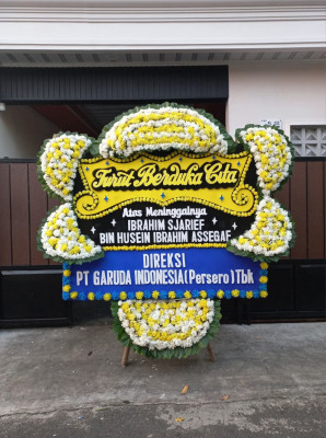 Papan Bunga Duka di Datuk Bandar